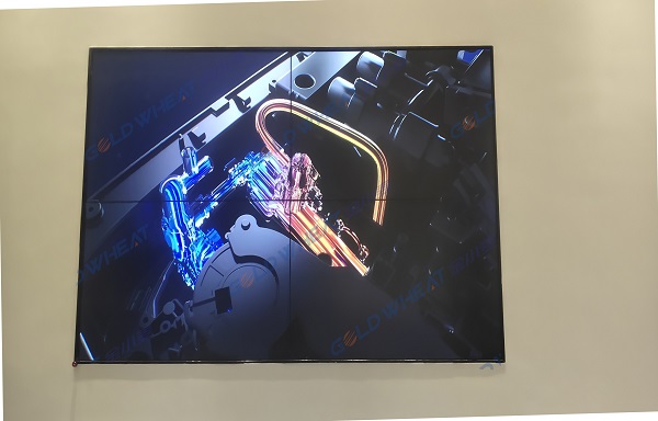 杭州某品牌卫浴旗舰店55寸2x2